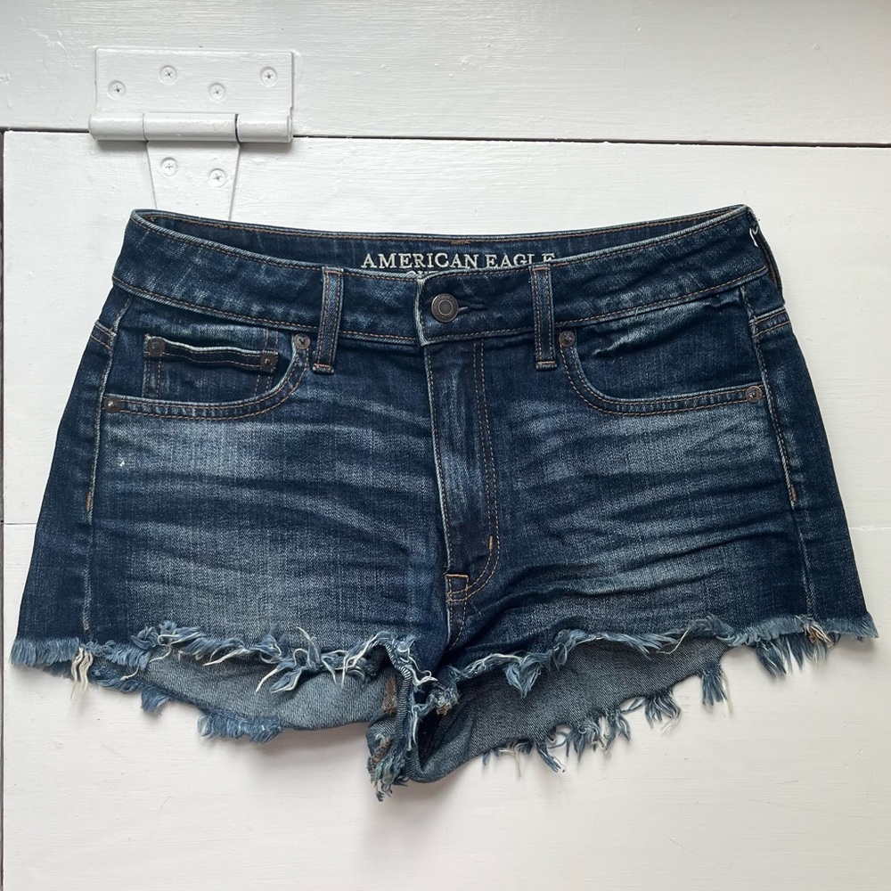 American Eagle denim shorts, size 6